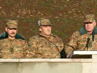 Həmsədrlər Qarabağdan geri dönən kimi erməni ordusu təlimlərə başladı
