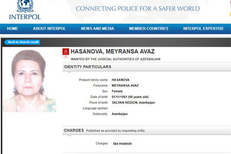 67 yaşlı azərbaycanlı sahibkar qadın beynəlxalq axtarışa verildi