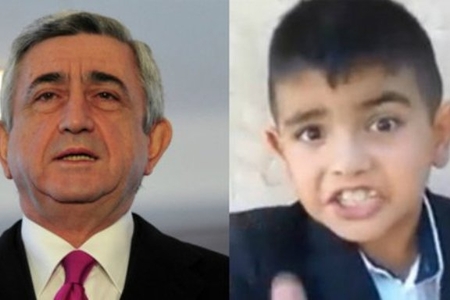 Azərbaycanlı uşağın Sarkisyana müraciəti izləmə rekordu qırır - VİDEO