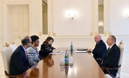 Prezident Dünya Bankının regional direktorunu qəbul etdi — YENİLƏNİB