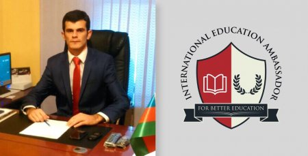 Azərbaycanlı gənc dekan “Beynəlxalq Təhsil Elçisi” adına layiq görüldü Azərbaycanlı gənc dekan “Beynəlxalq Təhsil Elçisi” adına layiq görüldü