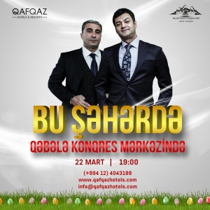 «Bu Şəhərdə» в Габале