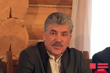 Rusiya prezidentliyinə namizəd Dağlıq Qarabağ münaqişəsinin həlli yollarından danışıb