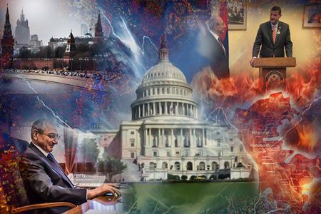 Ağaya qarşı de-marş, Ağ Evə reverans - İrəvan odla oynayır