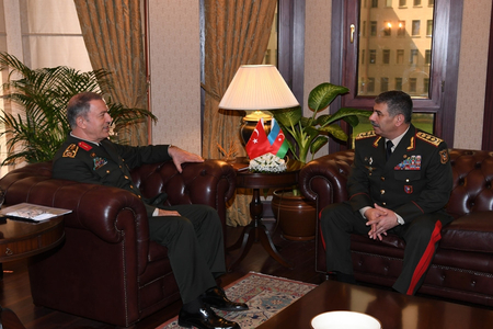 Zakir Həsənov Türkiyə Silahlı Qüvvələrinin Baş Qərargah rəisi ilə görüşüb