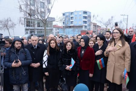 Nəsimi rayonunun nümayəndə heyəti Kocaeli vilayətində Xocalı faciəsinə həsr olunmuş silsilə tədbirlərdə iştirak etmişlər - FOTOLAR