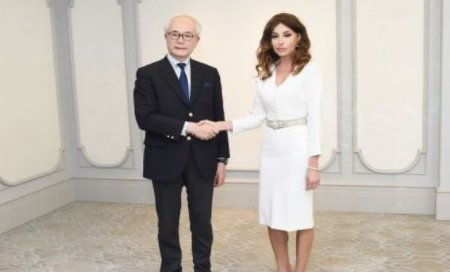 Mehriban Əliyeva Yaponiya baş nazirinin müşaviri ilə görüşdü — YENİLƏNİB