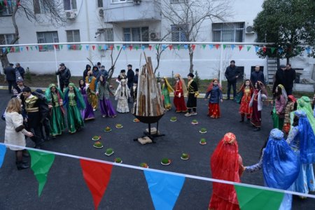 Nəsimi rayonunda Novruz bayramı ərəfəsində növbəti “Abad həyət” sakinlərin istifadəsinə verildi