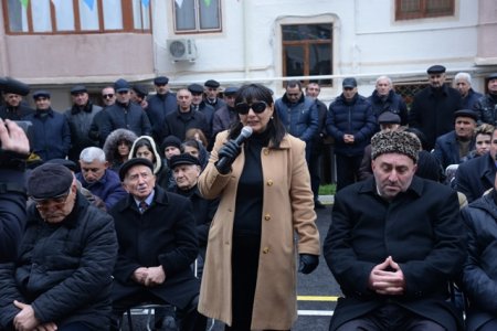 Nəsimi rayonunda Novruz bayramı ərəfəsində növbəti “Abad həyət” sakinlərin istifadəsinə verildi