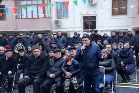 Nəsimi rayonunda Novruz bayramı ərəfəsində növbəti “Abad həyət” sakinlərin istifadəsinə verildi