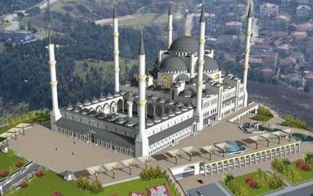 Avropanın ən böyük məscidi Türkiyədə açılacaq – Fotolar