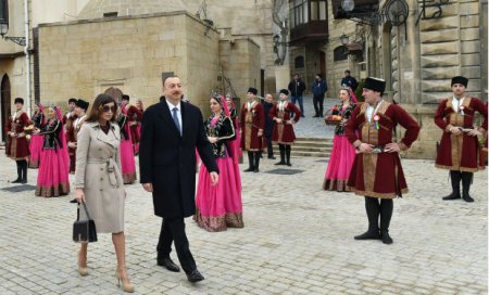Prezident Novruz şənliyində iştirak etdi