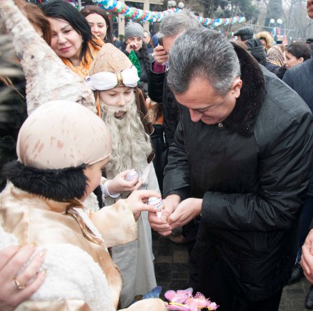 Nərimanov rayonunda Novruz bayramı münasibəti ilə təntənəli bayram tədbiri keçirilib