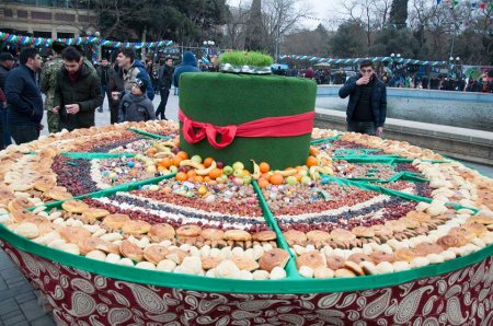 Nərimanov rayonunda Novruz bayramı münasibəti ilə təntənəli bayram tədbiri keçirilib