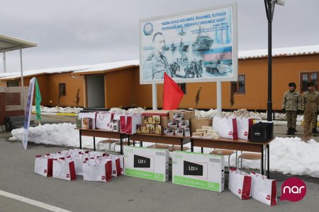 “Nar” Novruz bayramını cəbhə bölgəsindəki əsgərlərlə qeyd etdi - FOTOLAR