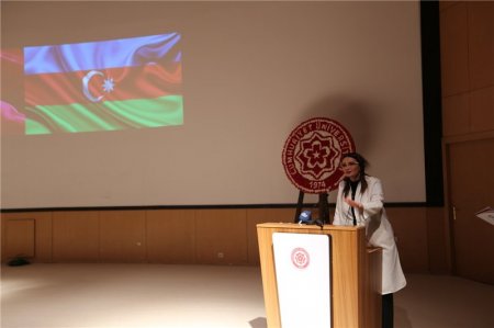 Qənirə Paşayeva Türkiyədə Qarabağ problemi və 31 Mart soyqırımı ilə bağlı konfrans keçirib - FOTOLAR, VİDEO