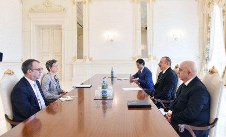 Prezident ATƏT-in seçkiləri müşahidə missiyasının rəhbərini qəbul edib — YENİLƏNİB