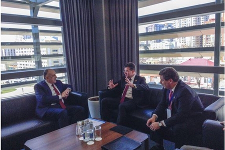 Elmar Məmmədyarov BMT Baş Assambleyasının sədri ilə Qarabağ münaqişəsini müzakirə edib