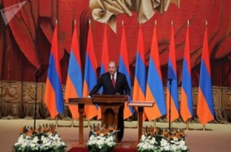 Ermənistanın yeni prezidenti Qarabağda sülhə hazırdır Ermənistanın yeni prezidenti Qarabağda sülhə hazırdır