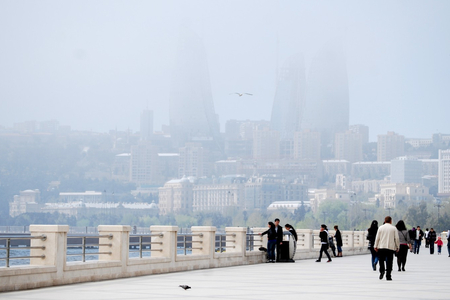 Nazirlik: Bakıda tozun miqdarı normadan 26 faiz yuxarıdır Nazirlik: Bakıda tozun miqdarı normadan 26 faiz yuxarıdır