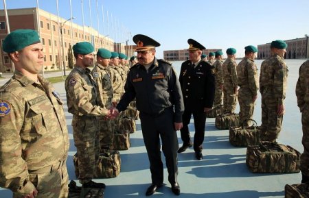Группа азербайджанских миротворцев вернулась из Афганистана