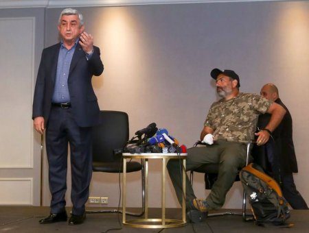 SERJ SARKİSYAN İSTEFA VERDİ: “Mən səhv eləmişəm...”
