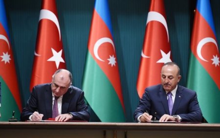 Azərbaycan-Türkiyə sənədləri imzalanıb - FOTOLAR