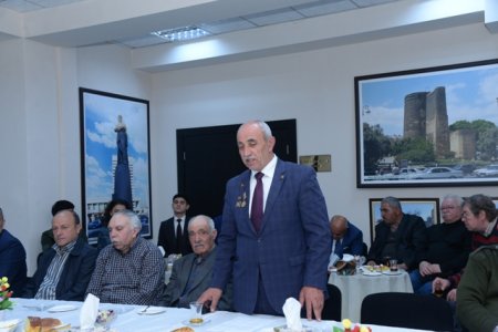 Nəsimi rayon İcra Hakimiyyətində Çernobıl əlilləri ilə görüş keçirilmişdir - FOTOLAR