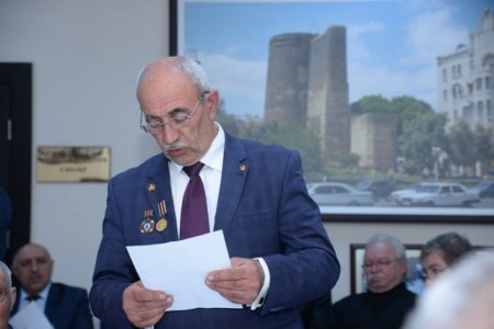 Nəsimi rayon İcra Hakimiyyətində Çernobıl əlilləri ilə görüş keçirilmişdir - FOTOLAR