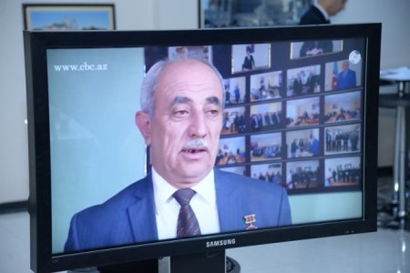 Nəsimi rayon İcra Hakimiyyətində Çernobıl əlilləri ilə görüş keçirilmişdir - FOTOLAR