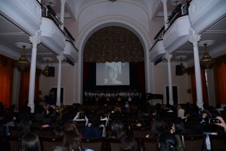 Görkəmli oftalmoloq-alim, akademik Zərifə xanım Əliyevanın xatirəsinə həsr olunmuş konsert keçirilmişdir - FOTOLAR