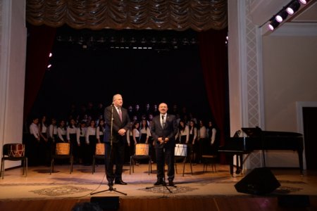 Görkəmli oftalmoloq-alim, akademik Zərifə xanım Əliyevanın xatirəsinə həsr olunmuş konsert keçirilmişdir - FOTOLAR