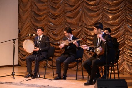 Görkəmli oftalmoloq-alim, akademik Zərifə xanım Əliyevanın xatirəsinə həsr olunmuş konsert keçirilmişdir - FOTOLAR