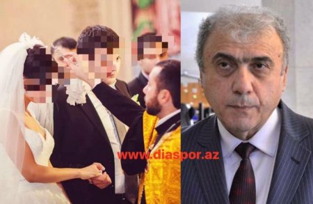 Azərbaycanlı diaspor sədrinin qızı erməniyə ərə getdi: Toy Moskvada olub – FOTO