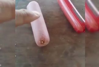 “Səhliyalı” sosisinin içindən çıxanlar dəhşətə gətirdi 