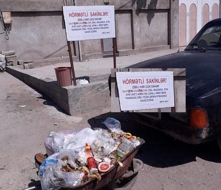 67 saylı MİS-in rəisi Keşlədə zibil qablarının “ekskursiyasını” təşkil edib – Foto + Video 67 saylı MİS-in rəisi Keşlədə zibil qablarının “ekskursiyasını” təşkil edib – Foto + Video