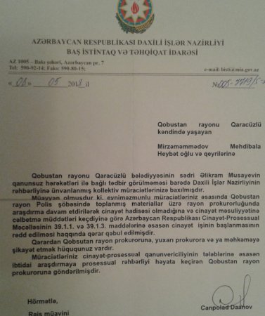 Kəmaləddin Heydərovun qovduğu generalın qardaşı və talanan milyonlar