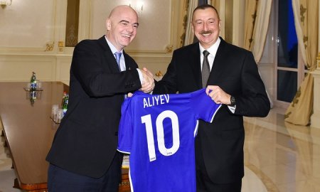 FİFA prezidentindən İlham Əliyevə təbrik