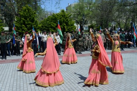 Nəsimi rayonunda faşizm üzərində tarixi Qələbənin 73-cü ildönümü qeyd olunmuşdur - FOTOLAR