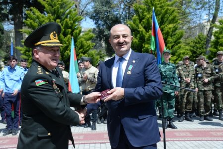Nəsimi rayonunda faşizm üzərində tarixi Qələbənin 73-cü ildönümü qeyd olunmuşdur - FOTOLAR