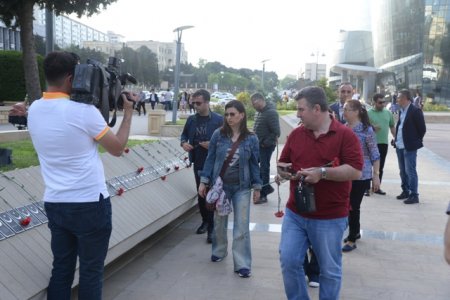Türkiyə Respublikasının İzmit bələdiyyəsinin nümayəndə heyəti  Bakı şəhərinə səfərə gəlmişlər- FOTOLAR 