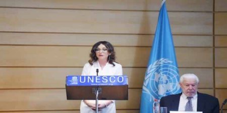 Mehriban Əliyeva Parisdə konfransda (FOTOLAR)