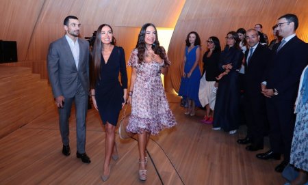 Cümhuriyyətin 100 illiyinə həsr edilən film təqdim edildi — Leyla və Arzu Əliyeva təqdimatda + FOTO