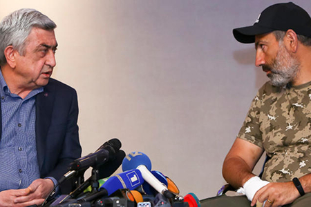 Sarkisyana qarşı silahlı qiyama qalxanlar azadlığa buraxılıb: Onlar Paşinyanı dəstəklədilər