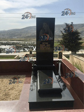 Deputat oğlunun yaxtasından dənizə düşüb boğulan modelin qəbrinin fotosu yayıldı.