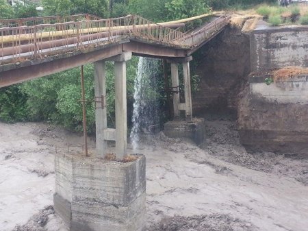 Göyçayın 30 kəndinin rayon mərkəzi ilə əlaqəsi kəsilib (FOTOLAR/YENİLƏNİB)