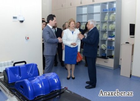 Milli Onkologiya Mərkəzində Baronessa Emma Nikolson ilə görüş olub 