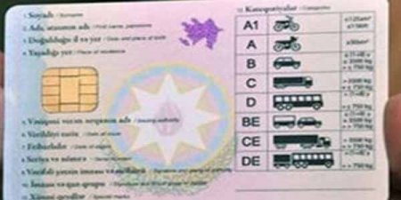 Sürücülük vəsiqəsinin verilməsi və ya dəyişdirilməsi üçün rüsum artırılır