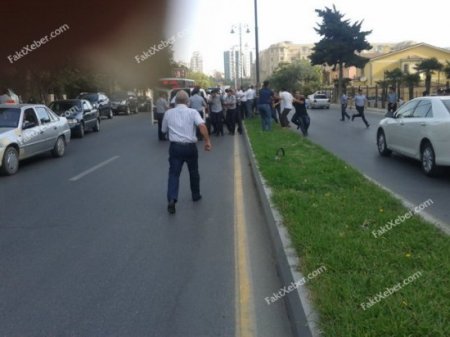 Bakıda İsrail səfirliyi qarşısında aksiya – Saxlanılanlar var VİDEO/FOTO