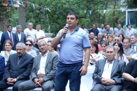Nəsimi rayonunda 15 iyun – Milli Qurtuluş günü ərəfəsində növbəti “Abad həyət” sakinlərin istifadəsinə verildi - FOTOLAR